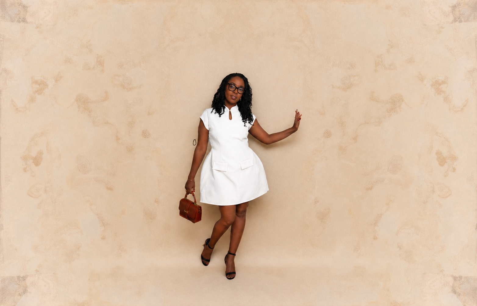 White Mel dress
