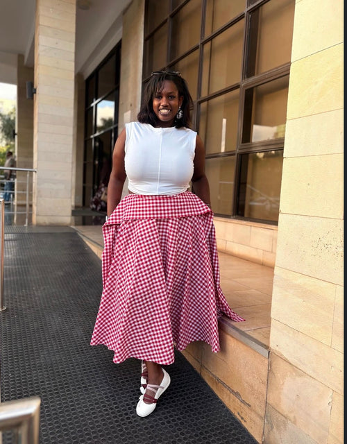 Gigham skirt